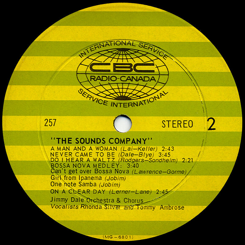 Jimmy Dale Orchestra & Chorus, Rhonda Silver, Tommy Ambrose - The Sounds Company