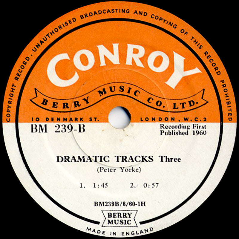 Peter Yorke - Dramatic Tracks (Two)
