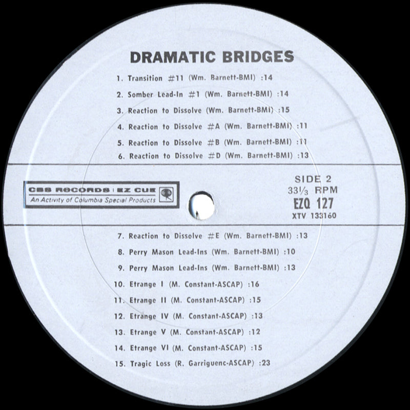 Nathan Van Cleave, Wm Barnett, M Constant - Dramatic Bridges