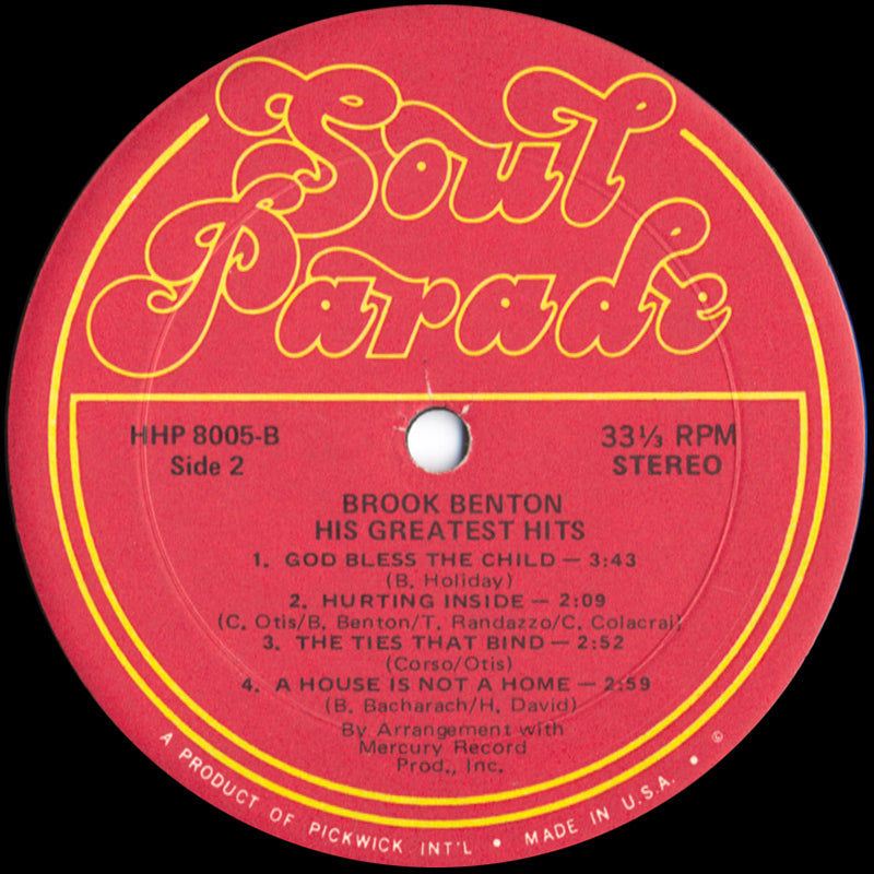 Brook Benton - His Greatest Hits