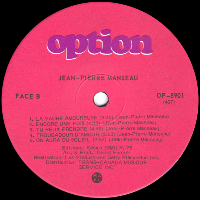 Jean-Pierre Manseau - N'Aie Plus Peur