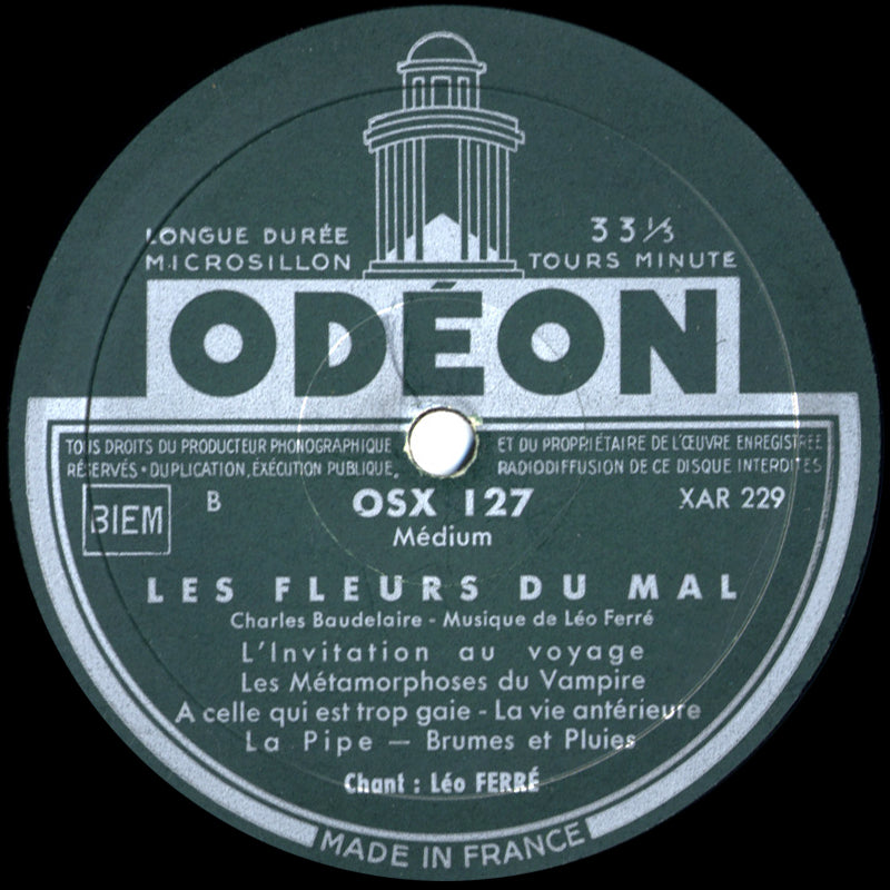 Léo Ferré - Les Fleurs Du Mal Chantées Par Léo Ferré