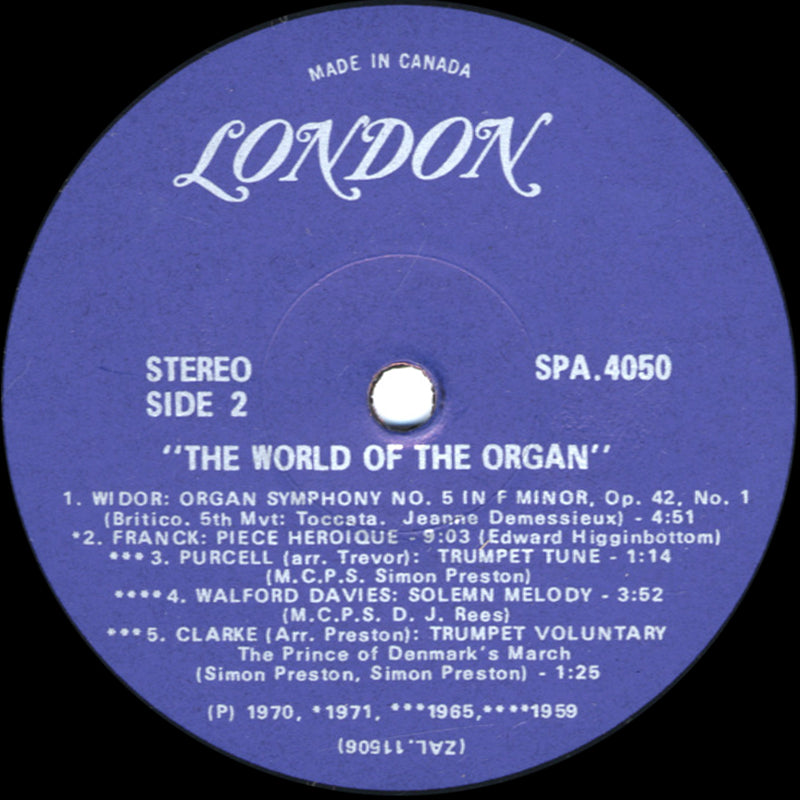 Various Artists - The World Of The Organ