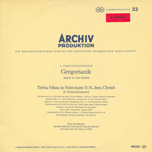 Various Artists - Third Mass for the Nativity of Our Lord Jesus Christ