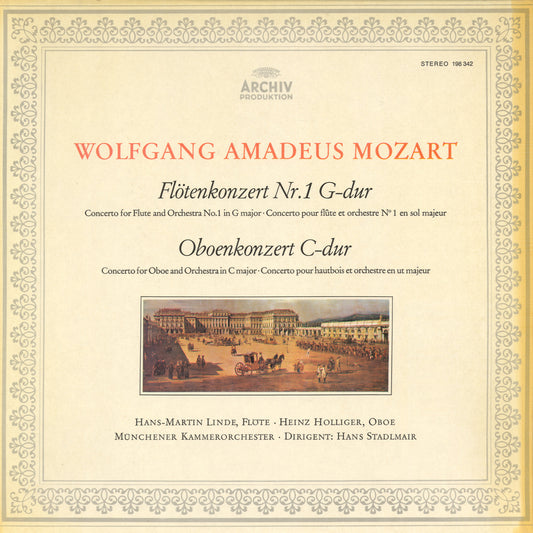 Wolfgang Amadeus Mozart, Heinz Holliger - Flotenkonzert Nr 1 G-dur/Oboenkonzert C-dur