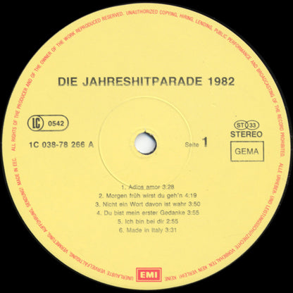 Various Artists - Jahres Hitparade