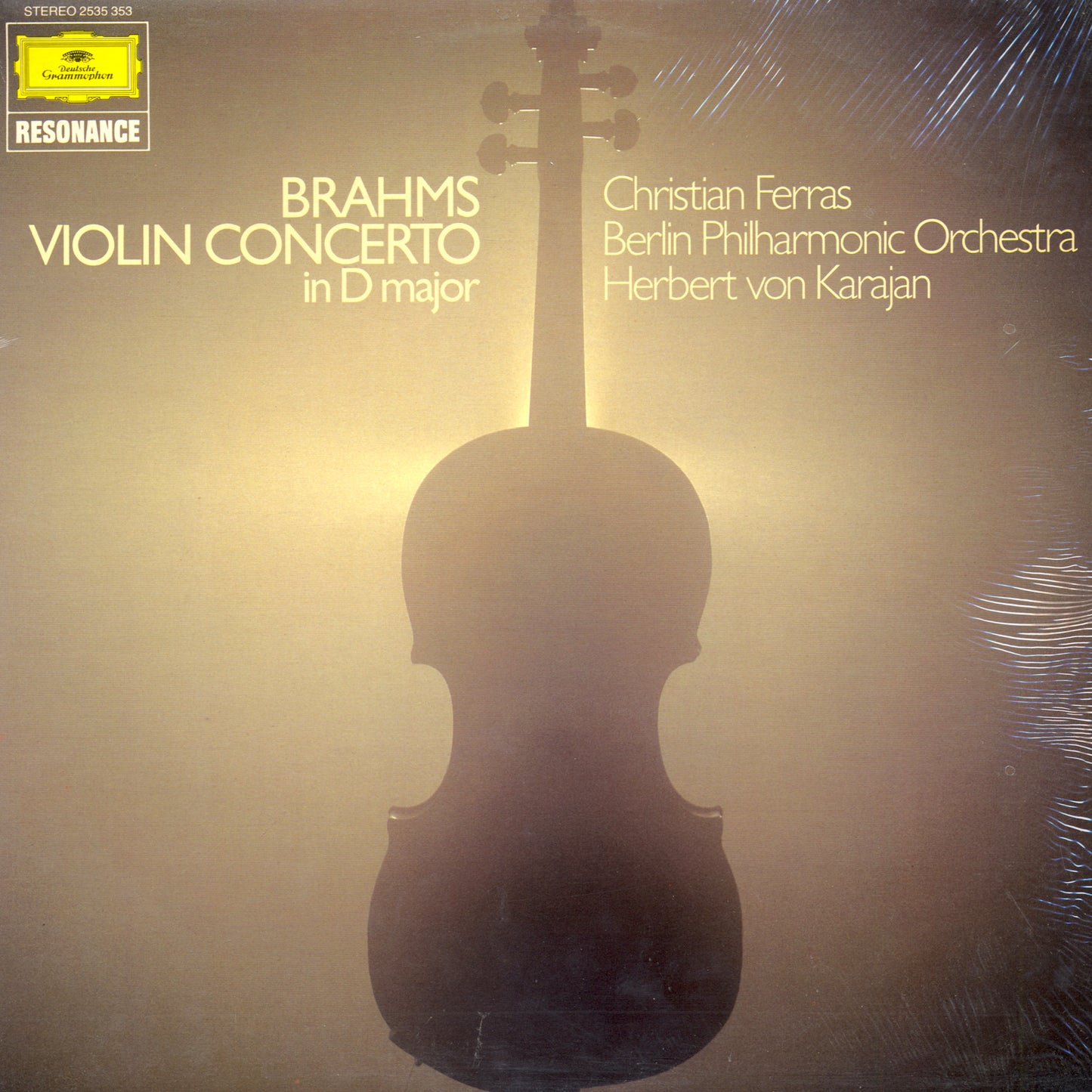 Brahms, Christian Ferras, Herbert Von Karajan - Violin Concerto In D Major