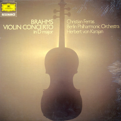 Brahms, Christian Ferras, Herbert Von Karajan - Violin Concerto In D Major
