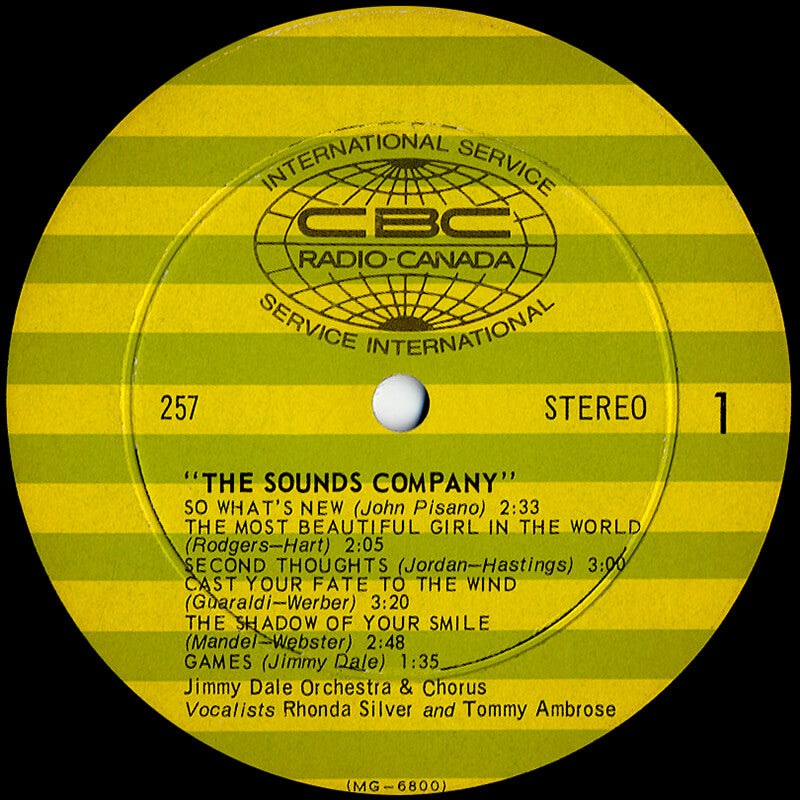 Jimmy Dale Orchestra & Chorus, Rhonda Silver, Tommy Ambrose - The Sounds Company