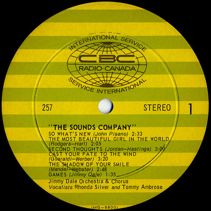Jimmy Dale Orchestra & Chorus, Rhonda Silver, Tommy Ambrose - The Sounds Company