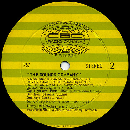 Jimmy Dale Orchestra & Chorus, Rhonda Silver, Tommy Ambrose - The Sounds Company