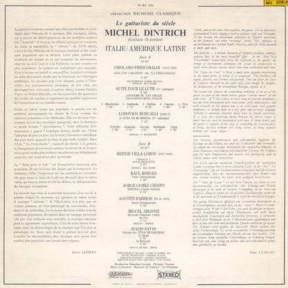 Michel Dintrich - Italie/Amérique Latine