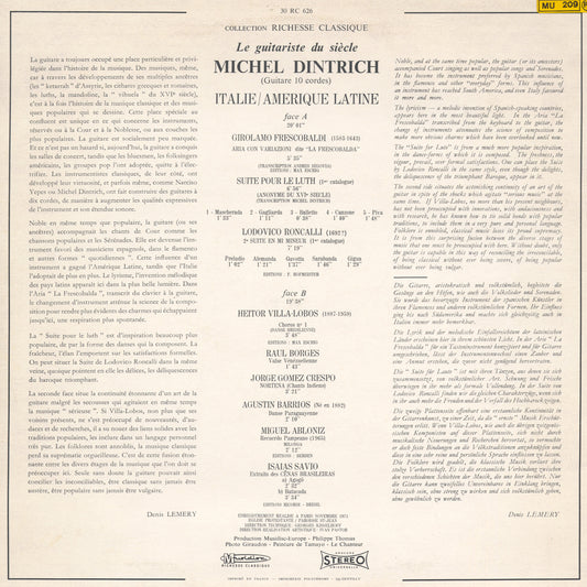 Michel Dintrich - Italie/Amérique Latine