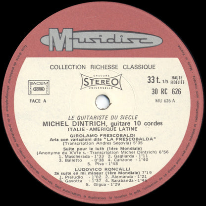 Michel Dintrich - Italie/Amérique Latine