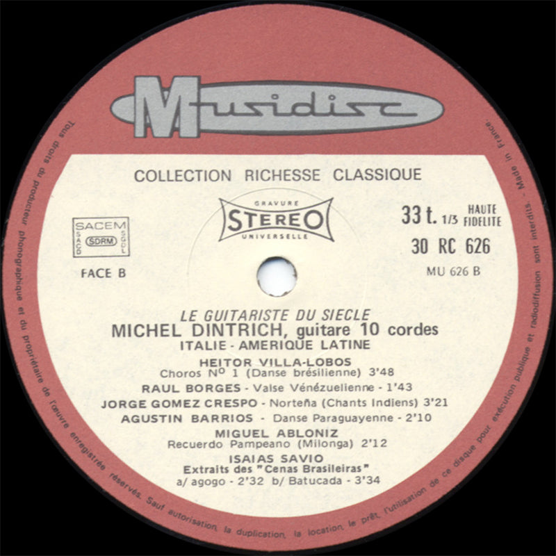 Michel Dintrich - Italie/Amérique Latine