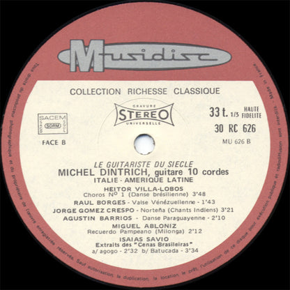 Michel Dintrich - Italie/Amérique Latine