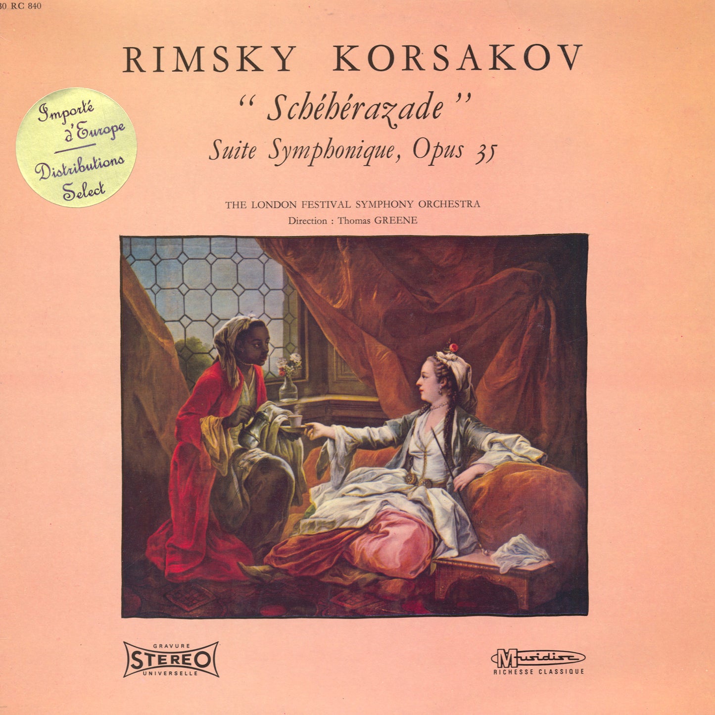 Rimsky-Korsakov, Thomas Greene - Schéhérazade, Suite Symphonique, Opus 35