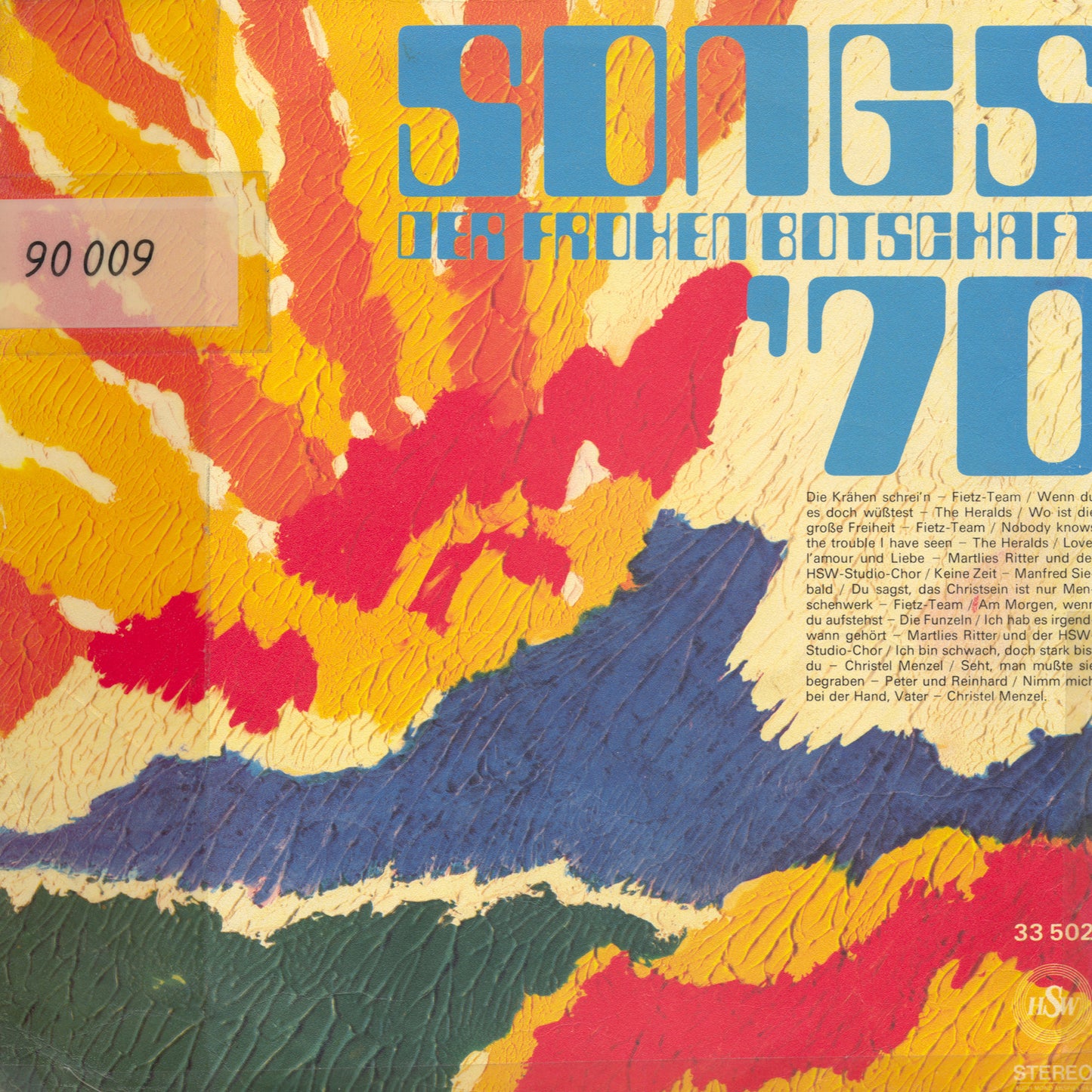 Various Artists - Songs Der Frohen Botschaft '70