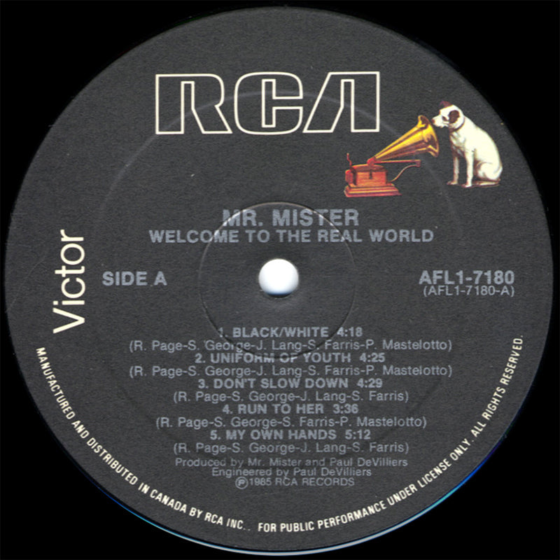Mr. Mister - Welcome To The Real World