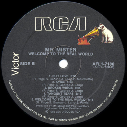 Mr. Mister - Welcome To The Real World
