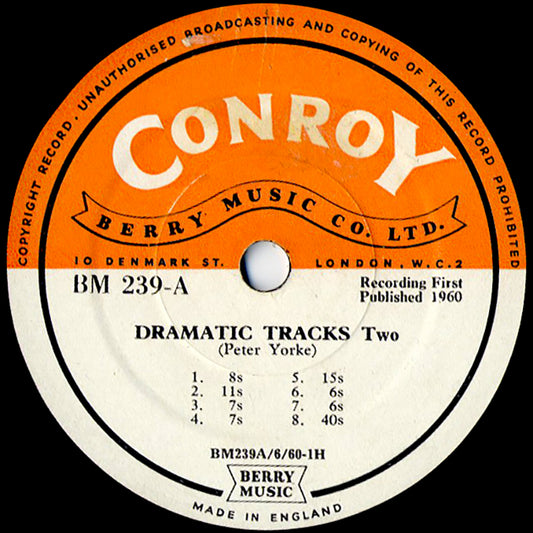 Peter Yorke - Dramatic Tracks (Two)
