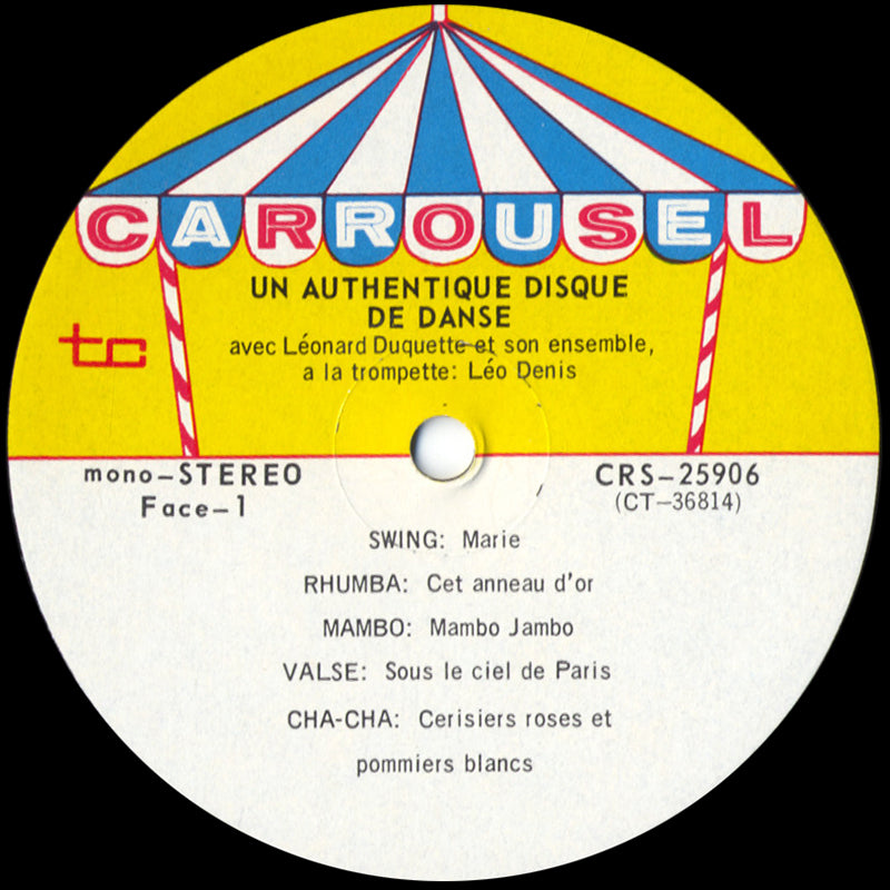 Léonard Duquette Et Son Ensemble, Léo Denis - Un Authentique Disque De Danse Vol 2