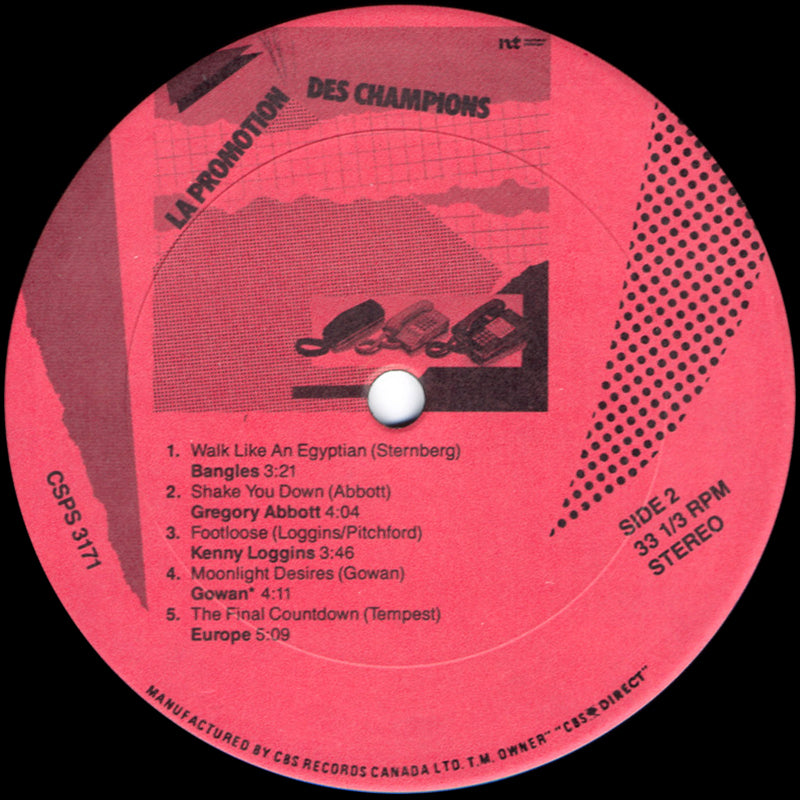 Various Artists - La Promotion Des Champions