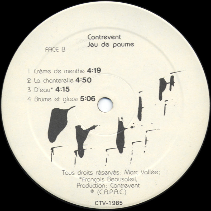 Contrevent - Jeu De Paume