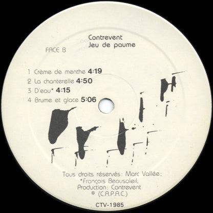 Contrevent - Jeu De Paume