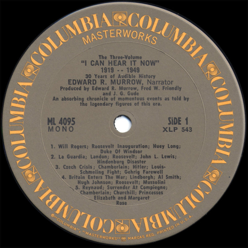Edward R. Murrow - I Can Hear It Now 1919-1949