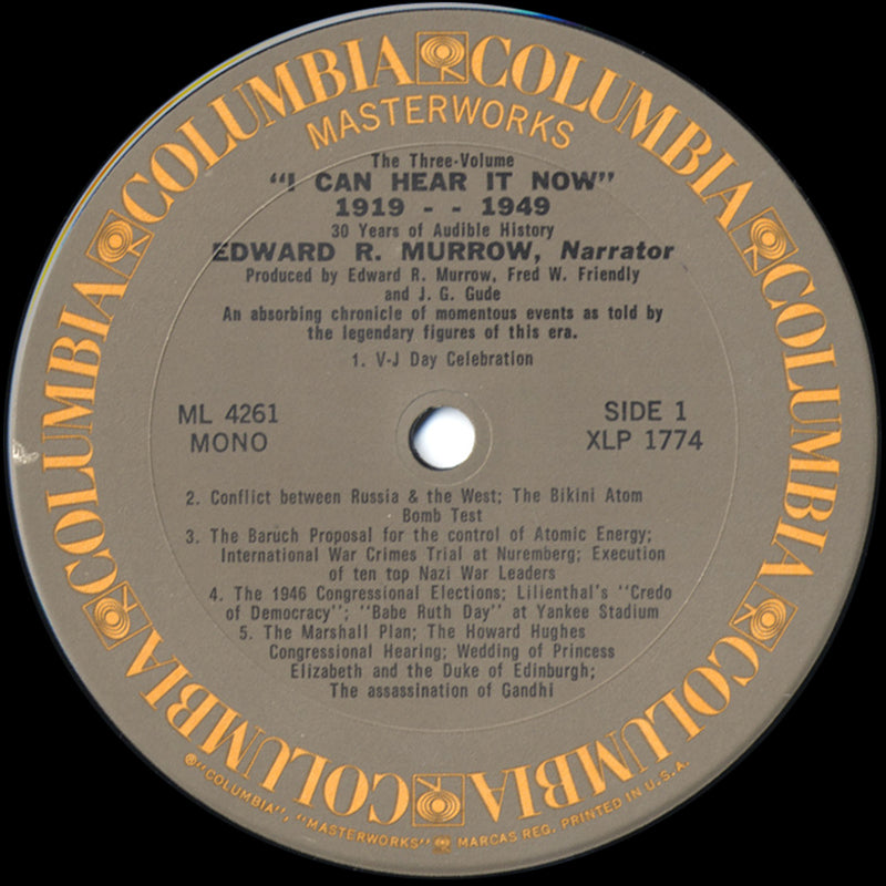 Edward R. Murrow - I Can Hear It Now 1919-1949