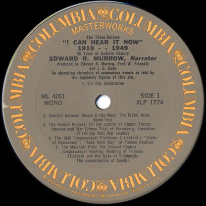 Edward R. Murrow - I Can Hear It Now 1919-1949