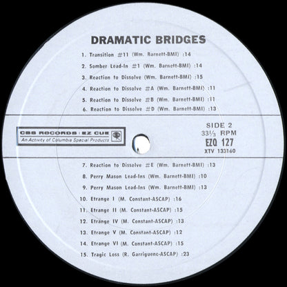Nathan Van Cleave, Wm Barnett, M Constant - Dramatic Bridges