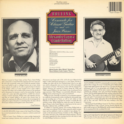 Claude Bolling / Alexandre Lagoya - Concerto For Classic Guitar And Jazz Piano