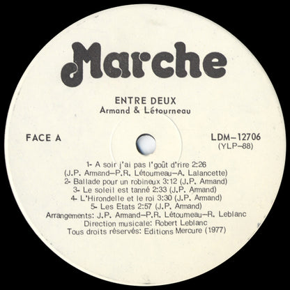 Armand & Létourneau - Entre Deux