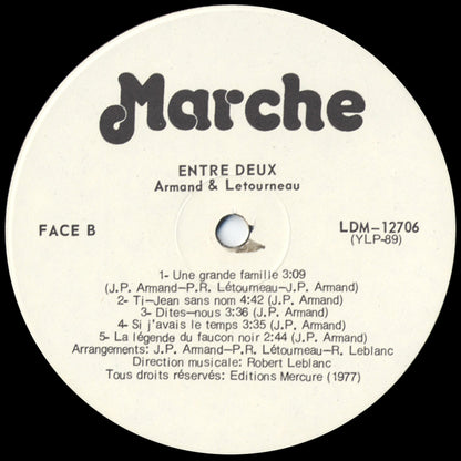 Armand & Létourneau - Entre Deux