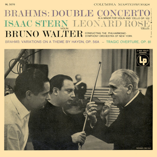 Brahms, Isaac Stern, Bruno Walter - Double Concerto/Haydn Variations/Tragic Overture