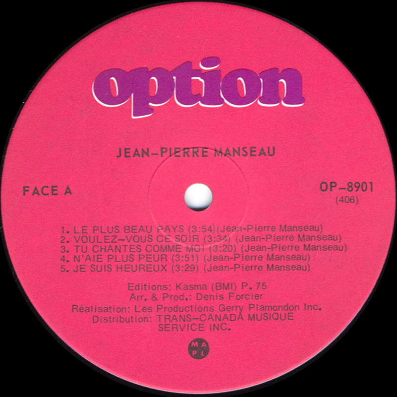 Jean-Pierre Manseau - N'Aie Plus Peur
