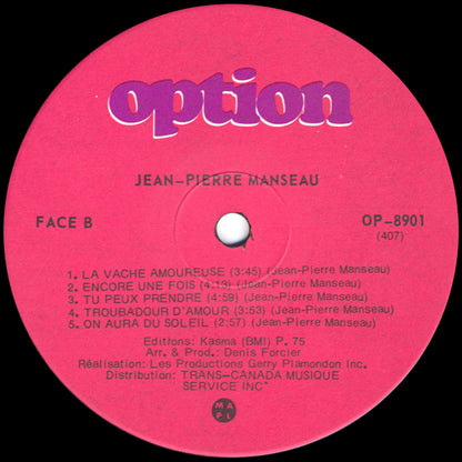 Jean-Pierre Manseau - N'Aie Plus Peur