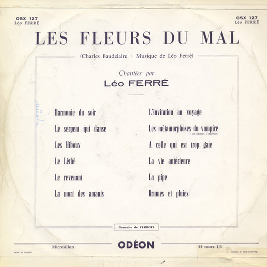 Léo Ferré - Les Fleurs Du Mal Chantées Par Léo Ferré
