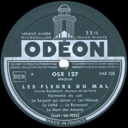 Léo Ferré - Les Fleurs Du Mal Chantées Par Léo Ferré
