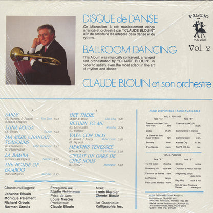 Claude Blouin Et Son Orchestre - Disque De Danse, Dance Music Strict Tempo Vol 2