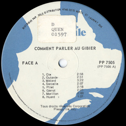 Various Artists - Comment Parler Au Gibier