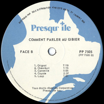 Various Artists - Comment Parler Au Gibier