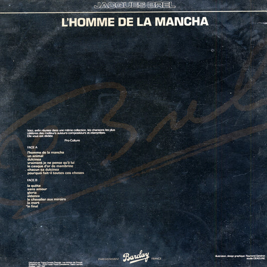 Jacques Brel - Man of La Mancha