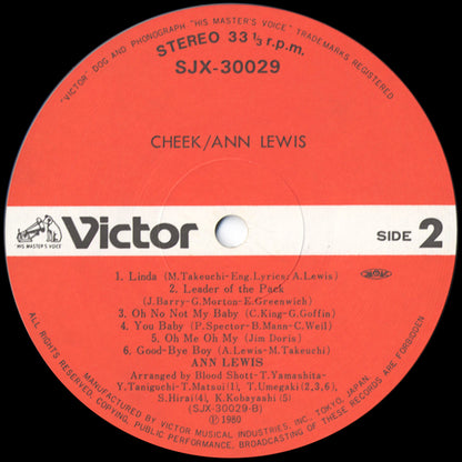 Ann Lewis - Cheek