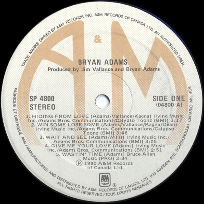 Bryan Adams - Bryan Adams