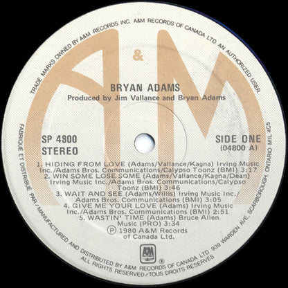 Bryan Adams - Bryan Adams