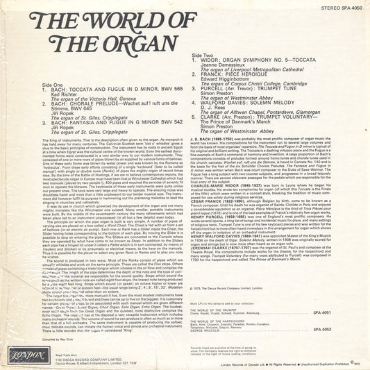 Various Artists - The World Of The Organ