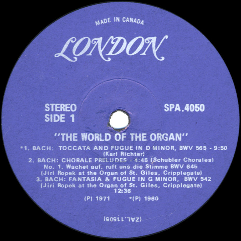 Various Artists - The World Of The Organ